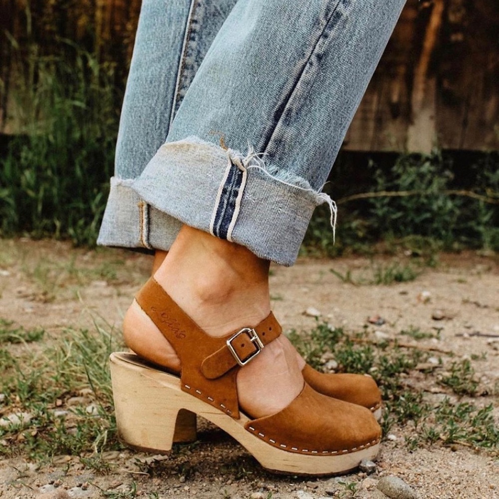 Lotta From Stockholm Classic High Heel Clogs